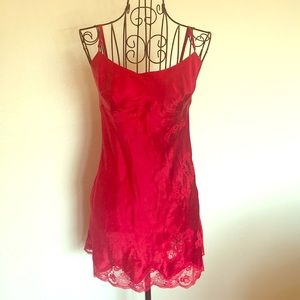 Victoria’s Secret silk gown